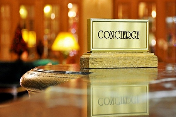 Concierge thuộc bộ phận tiền sảnh